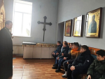 Ученики Марьевской СОШ посетили Преображенский храм села Заболотовка