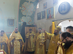 Епископ Дионисий совершил Божественную литургию в Никольском храме с. Урыв – Покровка Острогожского благочиния