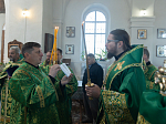 Епископ Дионисий возглавил престольное торжество храма святого благоверного князя Александра Невского с. Петровка