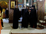 В праздник Светлого Христова Воскресения Преосвященнейший епископ Дионисий совершил Пасхальную великую вечерню в Свято-Ильинском кафедральном соборе г. Россоши
