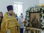 Правящий Архиерей совершил первую Божественную литургию в новопостроенном храме во имя первоверховного апостола Павла города Павловска