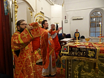 Пасхальное богослужение в Тихоновском соборном храме Острогожска
