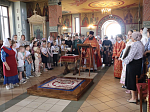 Воспитанники воскресной школы «Добро» Свято-Ильинского кафедрального собора города Россоши вместе отпраздновали День Победы