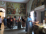 Праздник Успения Пресвятой Богородицы в Сретенском воинском храме Острогожска