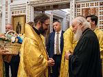 Епископ Россошанский и Острогожский Дионисий сослужил Предстоятелю Русской Православной Церкви в Храме Христа Спасителя в Москве