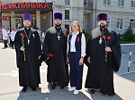  Представители духовенства города Павловска приняли участие в митинге, посвященном Великой Победы