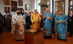  В Казанском храме п. Каменка благочинный отслужил панихиду по погибшим в результате дорожно-транспортных происшествий
