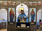 В храме Покрова Пресвятой Богородицы посёлка Колос Калачеевского района молитвенно отметили престольный праздник