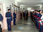 Прошла церемония присяги новых воспитанников Острогожского филиала Горожанского казачьего кадетского корпуса