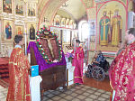 Праздник в Михайловском храме на Песках в Острогожске