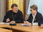 Секретарь Россошанского епархиального управления иерей Иаков Калинин принял участие в совещании по итогам проведения общегородского крестного хода