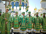 В день памяти преподобного Сергия Радонежского епископ Дионисий сослужил Предстоятелю Русской Православной Церкви за Литургией в Троице-Сергиевой лавре