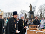 Митрополит Воронежский и Лискинский Сергий возглавил богослужение в день престольного праздника кафедрального собора Воронежской епархии