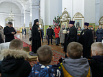 В день памяти святителя Макария Московского Архипастырь совершил Божественную литургию в храме святых апостолов Петра и Павла села Репьевка