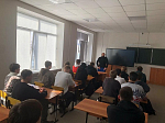 Встреча клирика кафедрального собора  со студентами Россошанского ссуза