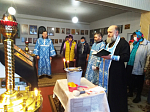 В Благовещение в Лозовом совершили праздничные богослужения