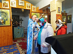 В Благовещение в Лозовом совершили праздничные богослужения