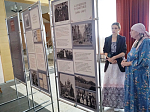 Историческая выставка, посвященная памяти Патриарха Тихона, посетила Верхнемамонский район
