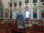 Праздничное богослужение в храме с. Новотолучеевка