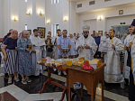 В день престольного праздника Архипастырь совершил Божественную литургию в храме Всемилостивого Спаса города Россошь
