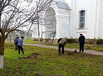 К празднику Пасхи прихожане храмов сел Александровка, Жилино и Кривоносово привели в порядок территории храмов