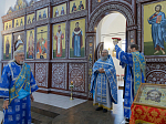 В праздник Сретения Господня Преосвященнейший епископ Дионисий совершил Литургию в Воскресенском соборе Белогорского мужского монастыря
