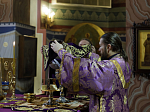 В праздник сорока Севастийских мучеников епископ Дионисий совершил Литургию в Свято-Ильинском кафедральном соборе г. Россоши
