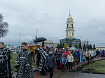 В канун Великой Субботы епископ Дионисий совершил утреню с чином погребения в Свято-Ильинском кафедральном соборе города Россоши