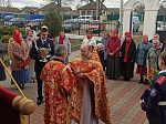 В дни Светлой седмице кадеты и воспитанники детского сада помолились за Божественной литургией в Свято‑Митрофановском храме села Верхний Мамон