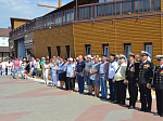 В городе Богучар состоялось торжественное открытие памятного знака «Основателю Флота Российского Петру I и защитникам Отечества морякам Богучарским»