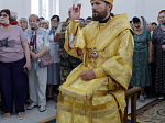 Правящий Архиерей совершил первую Божественную литургию в новопостроенном храме во имя первоверховного апостола Павла города Павловска