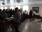 В Епархиальном управлении состоялась встреча со студентами ССУЗов г. Россоши, организованная Епархиальным отделом религиозного образования и катехизации