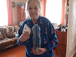 В праздник Крещения Господня помощник благочинного по социальной работе навестила пожилых людей