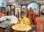   Литургия в храме Рождества Пресвятой Богородицы 