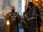 В среду 2-й седмицы Великого поста епископ Дионисий совершил Литургию Преждеосвященных Даров в Казанском храме пгт. Каменка