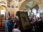 Чествование Божией Матери в честь иконы «Спорительница хлебов» в Острогожске