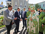 В день памяти преподобного Сергия Радонежского епископ Дионисий сослужил Предстоятелю Русской Православной Церкви за Литургией в Троице-Сергиевой лавре