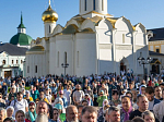 Епископ Россошанский и Острогожский Дионисий сослужил Святейшему Патриарху Кириллу за всенощным бдением в Троице-Сергиевой лавре