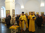 В Новый год в Свято-Тихоновском соборном храме состоялось торжественное богослужение