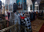В пятницу первой седмицы Великого поста Глава Россошанской епархии совершил Литургию Преждеосвященных Даров в храме Вознесения Господня города Калач