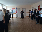 Священник Димитрий Глушков посетил СОШ села Александровка