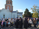 Преосвященнейший Дионисий, епископ Россошанский и Острогожский, принял участие в открытии Покровской ярмарки в городе Павловск