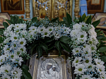 Преосвященнейший епископ Дионисий возглавил торжества престольного праздника храма иконы Божией Матери Казанская поселка Каменка