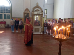 Настоятель Петропавловского храма совершил молебное пение для учащихся на благополучную сдачу экзаменов