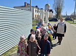 Экскурсия для воспитанников детского сада по храму Всемилостивого Спаса города Россошь