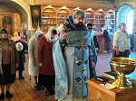 Протоиерей Евгений Бей возглавил богослужение в день иконы Божией Матери «Целительница»: совершены Литургия и молебен о тяжелоболящих детях и их родителях