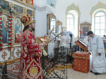 Епископ Дионисий совершил Божественную литургию в храме святого мученика Иоанна Воина г. Богучар