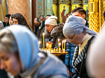 В Покровском соборе города Воронежа совершено соборное богослужение Архипастырей епархий Воронежской митрополии