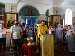 Икона свт. Николая Чудотворца с частицей его святых мощей пребывала в Петропавловском благочинии