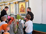 Дети из реабилитационного центра посетили храм